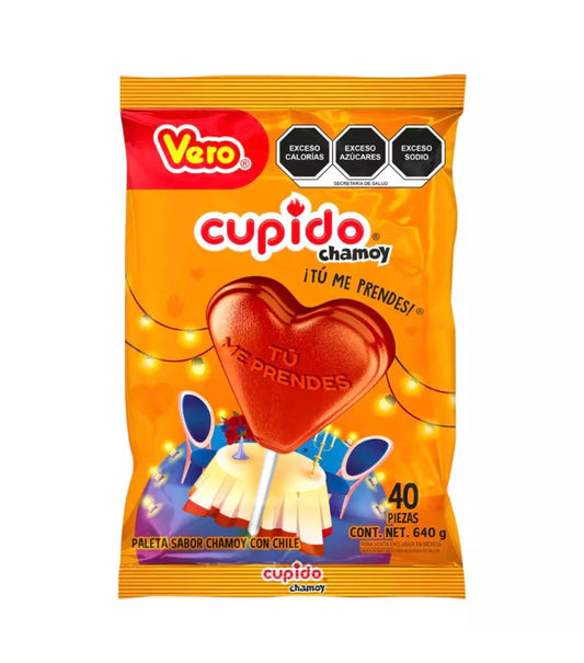Cupido Chamoy Bolsa De Paletas Vero 40 Pz