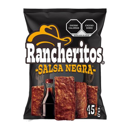 Rancheritos Salsa Negra 50 g Sabritas