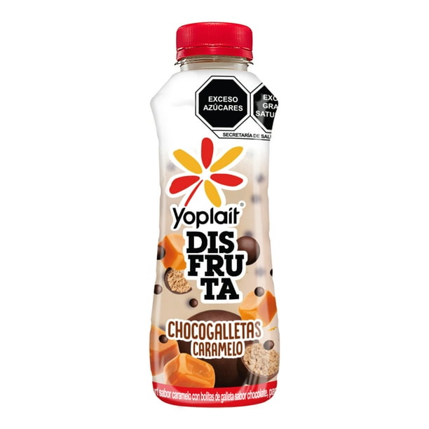 Yoplait Disfruta De Chocogalletas 307 G Para Beber Con Chocogalletas Caramelo