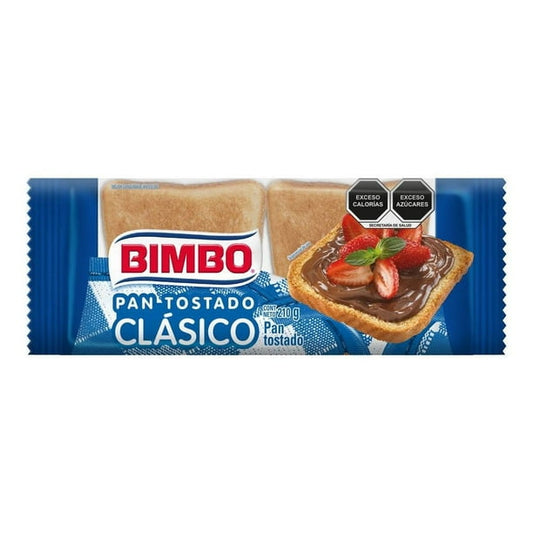 Pan Tostado Clásico 210 g Bimbo