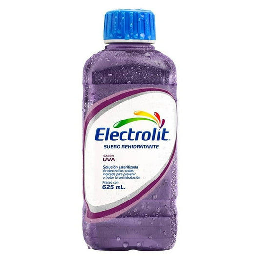 Electrolit Sabor Uva 625 ml Suero Rehidratante