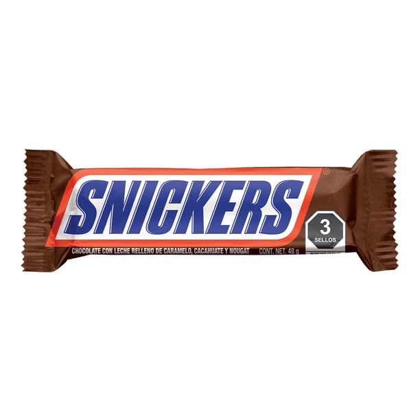 Snickers Clasico 1 Pz G Chocolade Con Caramelo