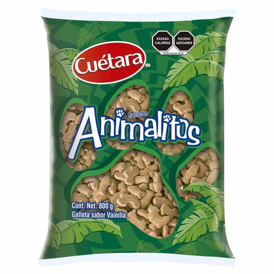 Galletas de Animalito Sabor Vainilla 800 g Cuetara