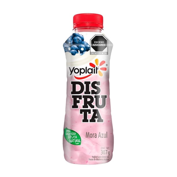 Yoplait Disfruta De Mora  Azul307 G Yoghurt Para Bebe Con Trozos De Mora  Azul