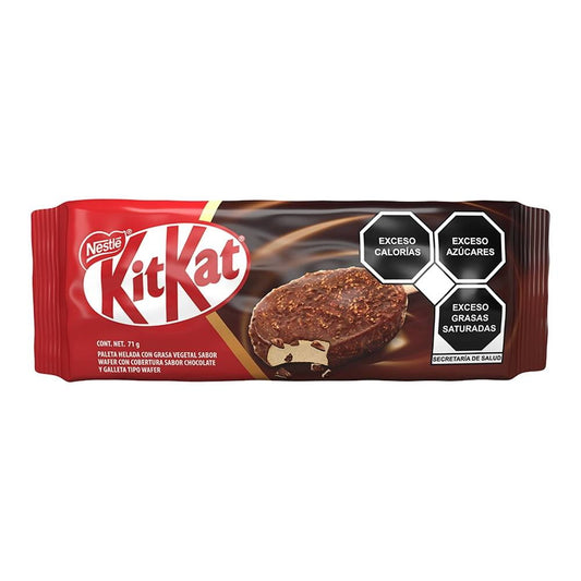 Kit-Kat Sabor Chocolate 71 g Nestle Paleta Helado