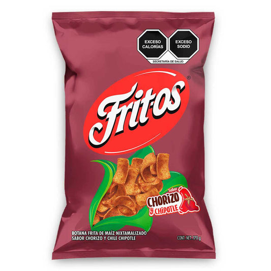 Fritos Chorizo y Cjipotle 70 g Sabritas