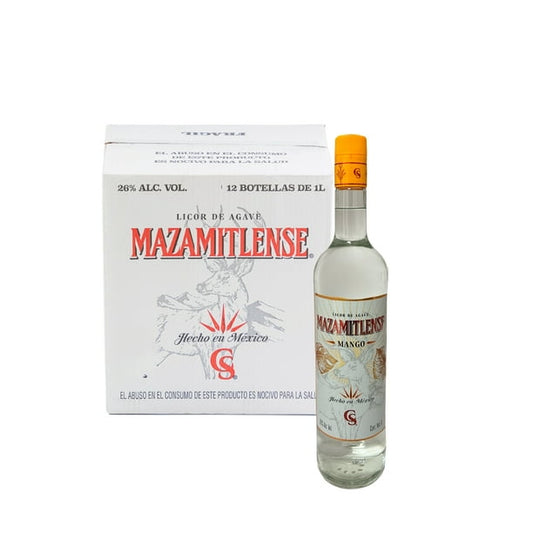 Lobo Plateado Manet Licor de Agave Sabor Mango 1 L 26% Alc. Vol.