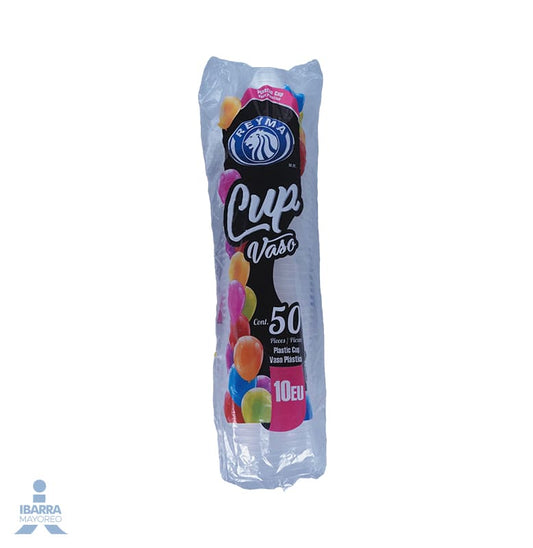 Vaso De Plastico Cup Reyma 10 Eu 50 Pz
