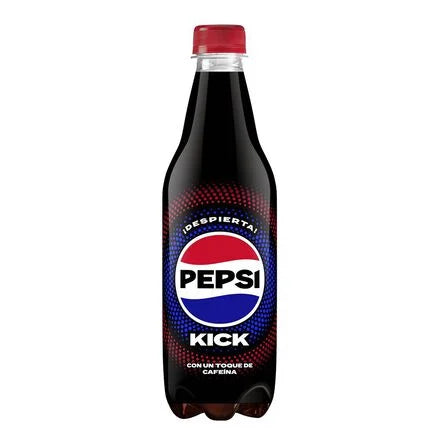 Pepsi Kick 500 ml Refresco un Toque de Cafeína