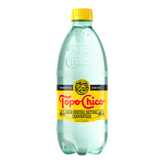 Topo Chico 600 Ml Agua Mineral Natural