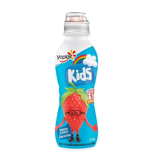 Yoplait Kids Sabor Fresa 220 G Yoghurt Con Probioticos
