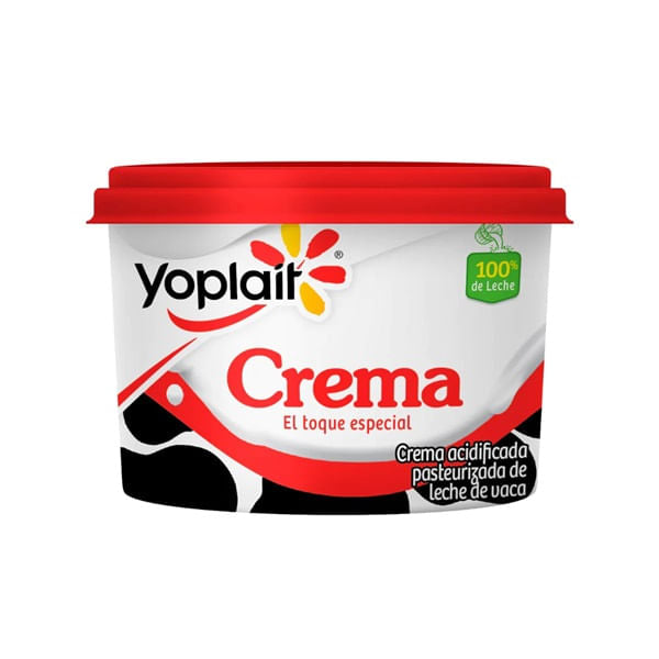 Yoplait Crema El Toque Especial 400 G Crema Pasteurizada