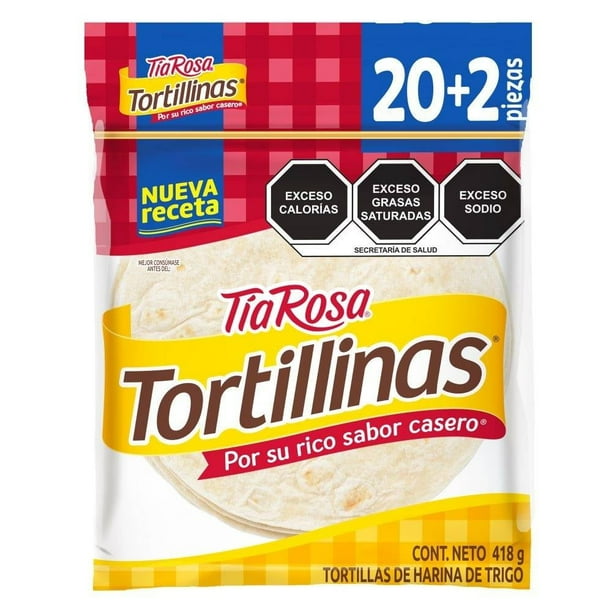 Tortillinas 22 Pz Tia Rosa