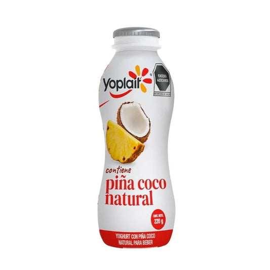Yoplait De Piña-Coco 220 G Yoghurt Con Piña Coco Natural Para Beber