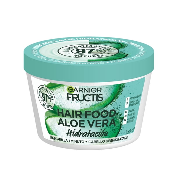 Hair Food Aloe Vera Hidratacion 350 ml Garnier Fructis Tratamiento