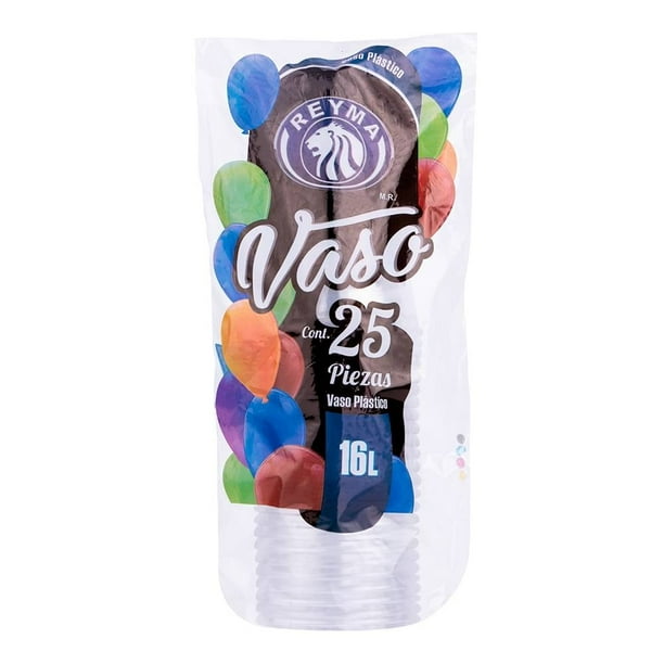 Vaso De Plastico Reyma  16 L 25 Pz