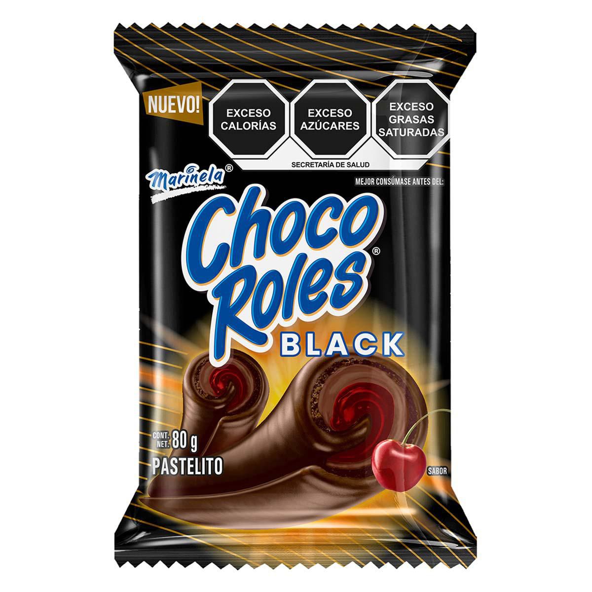 Choco Roles Black 80 G Marinela