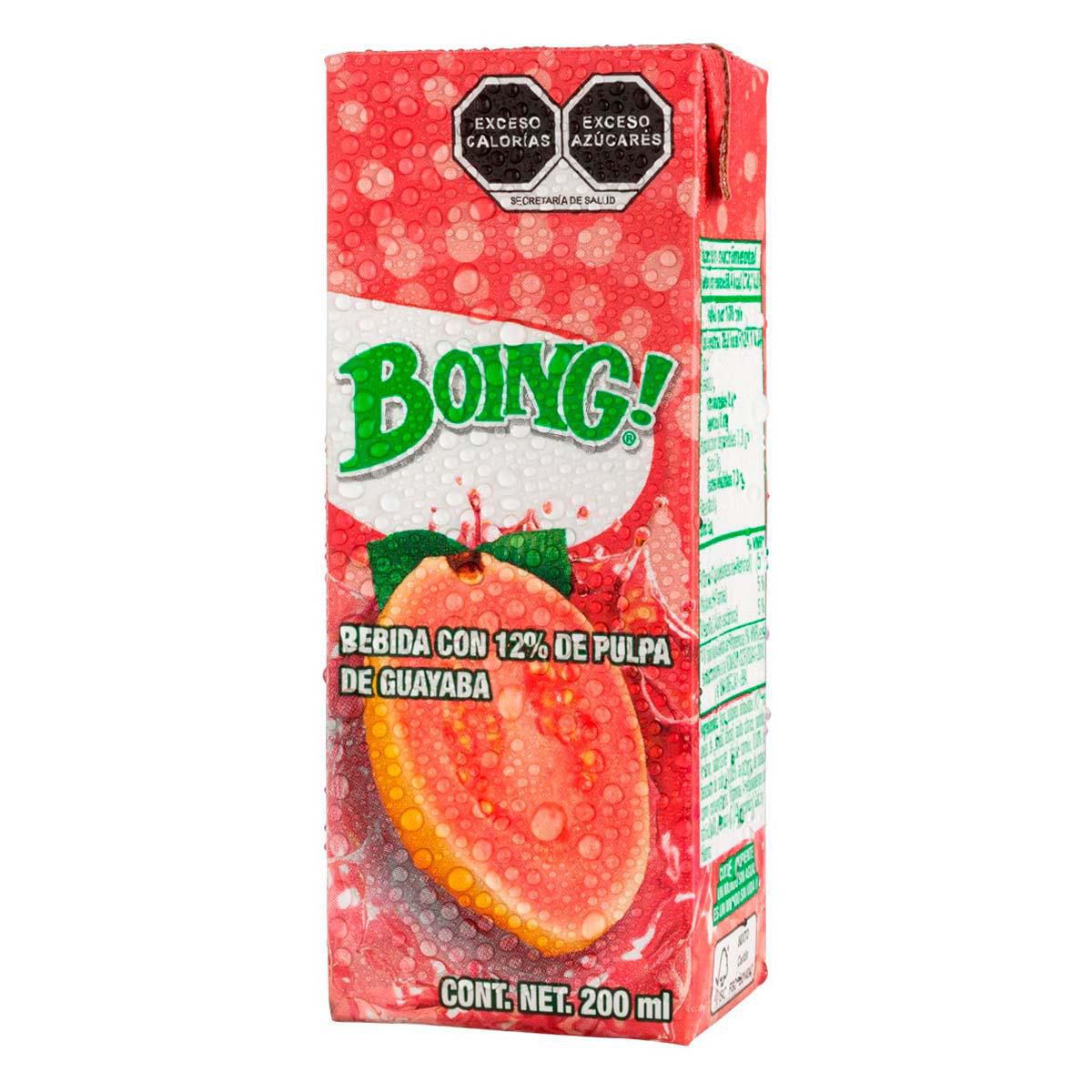 Boing Jugo De Guayaba 200 Ml Cajita