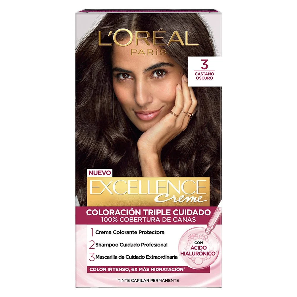 Tinte Imedia Excellence4 Creme Loreal Paris # 3