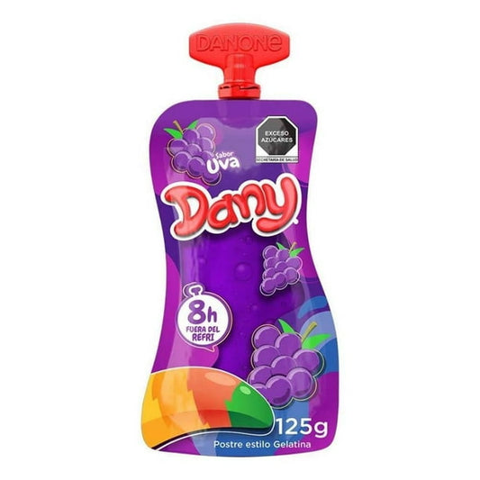 Dany Gelatina Lunch Sabor Uva 125 G Gelatina De Agua