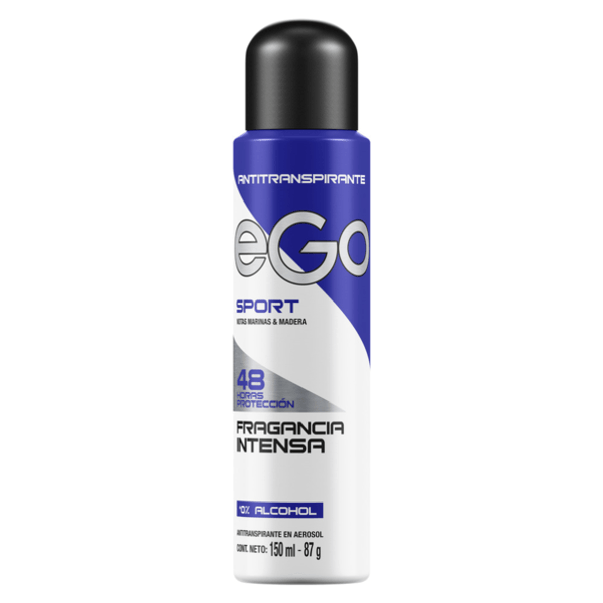 Sport 0% Alcohol Fragancia Intensa 150 Ml Ego Desodorante