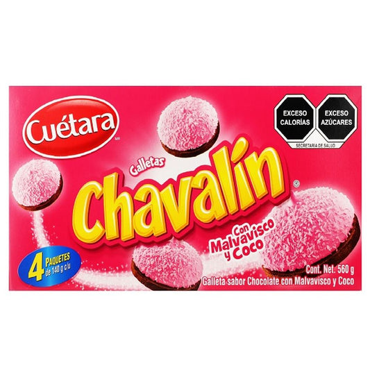 Chavalin Con Malvavisco 560 G  Cuetara Caja De Galletas