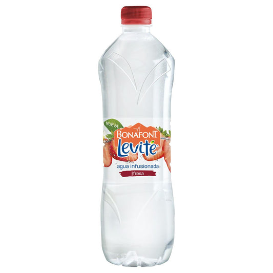 Bonafont Letive Agua Infucionada Sabor Fresa1 L