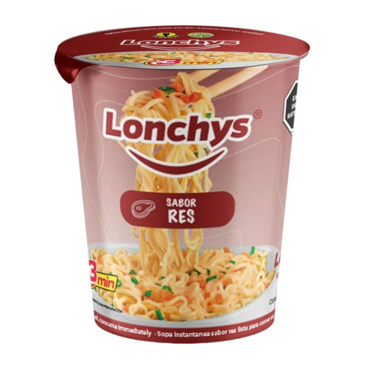 Lonchys Sabor Res 65 g Sopa Instantanea