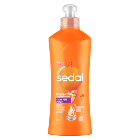 Sedal Restauracion Instantanea 300 ml Crema para Peinar Hydra