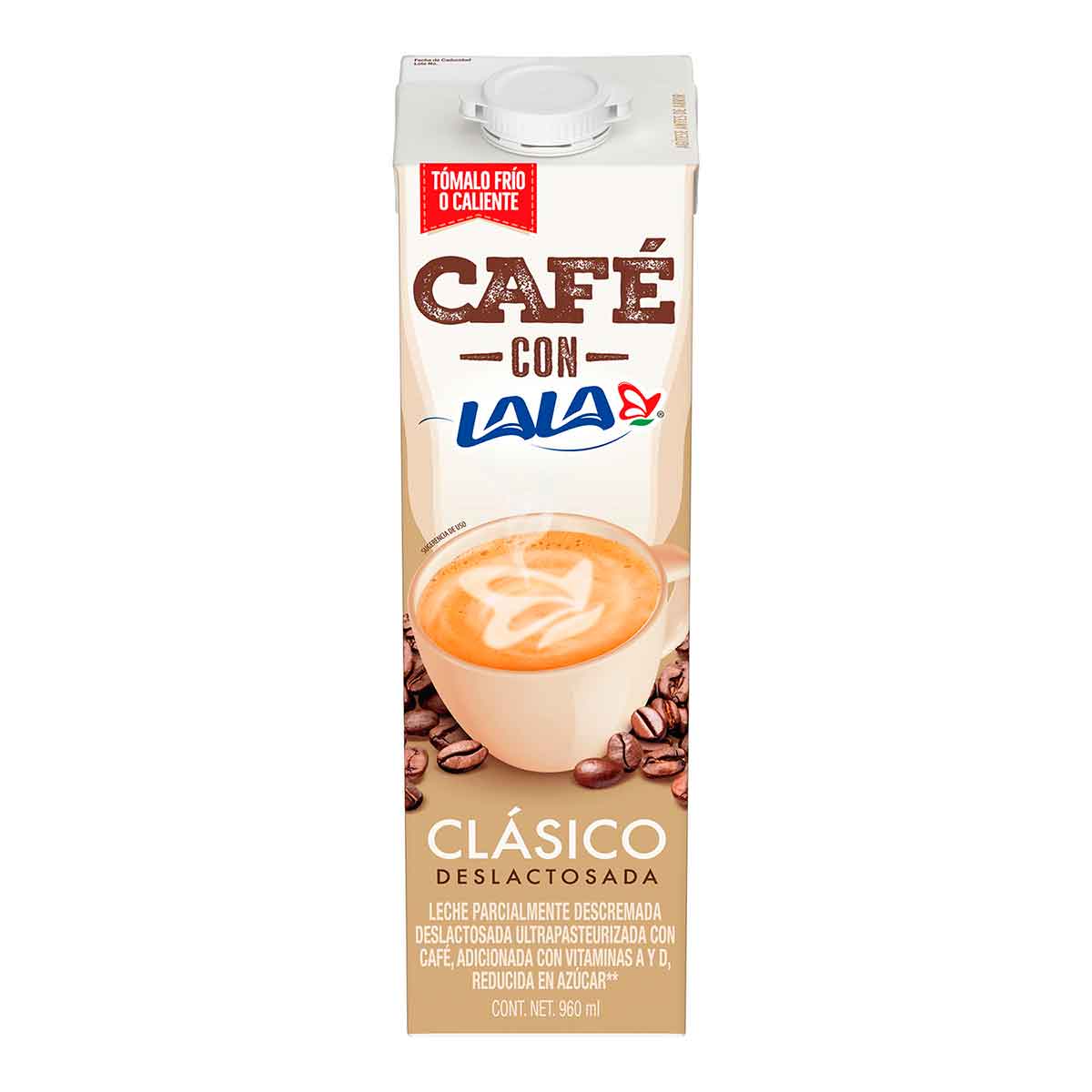 Cafe Con Lala 960 Ml Clasico Deslactosado