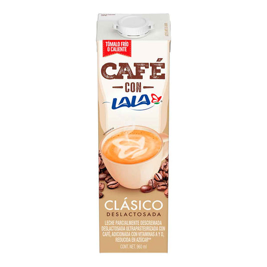Cafe Con Lala 960 Ml Clasico Deslactosado