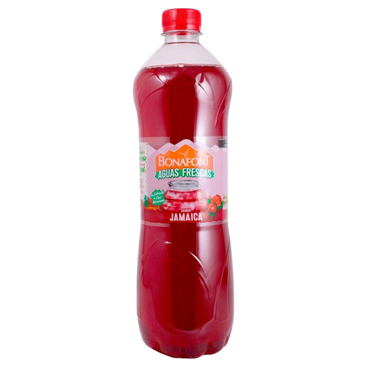 Bonafont Aguas Frescas Sabor Jamaica 1 L