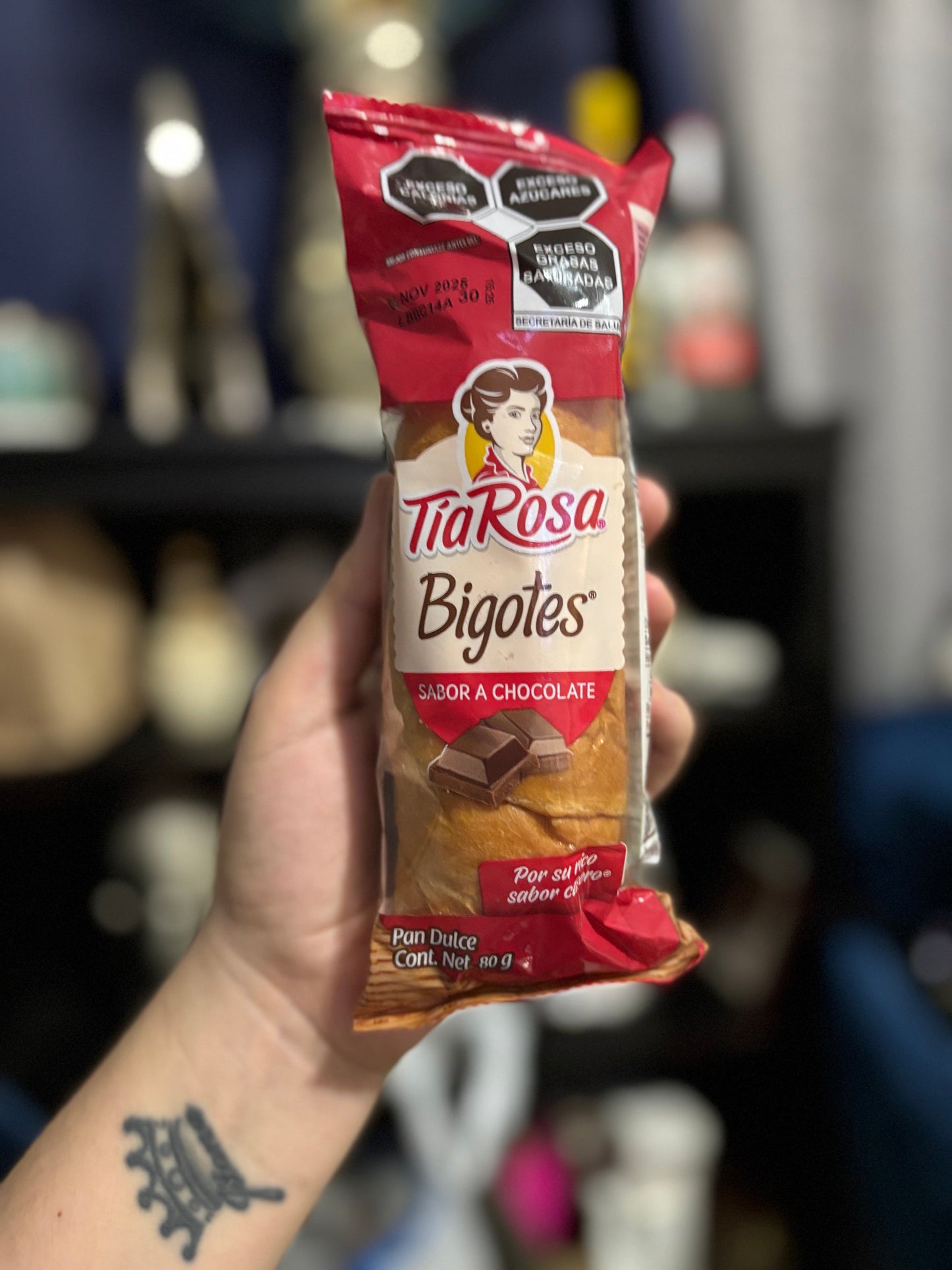 Bigotes Tia Rosa Sabor Chocolate 2 Pz Oferta Duo