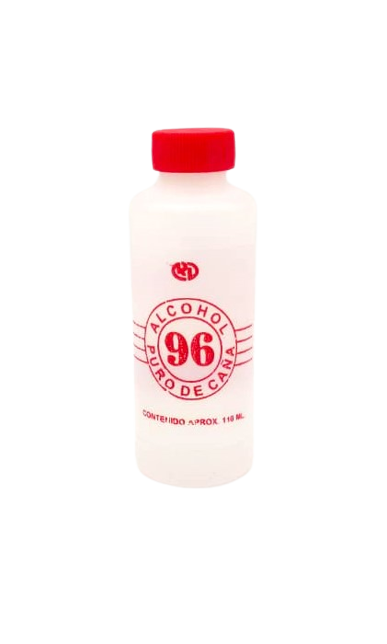 Alcohol 96 110 Ml Puro De Caña