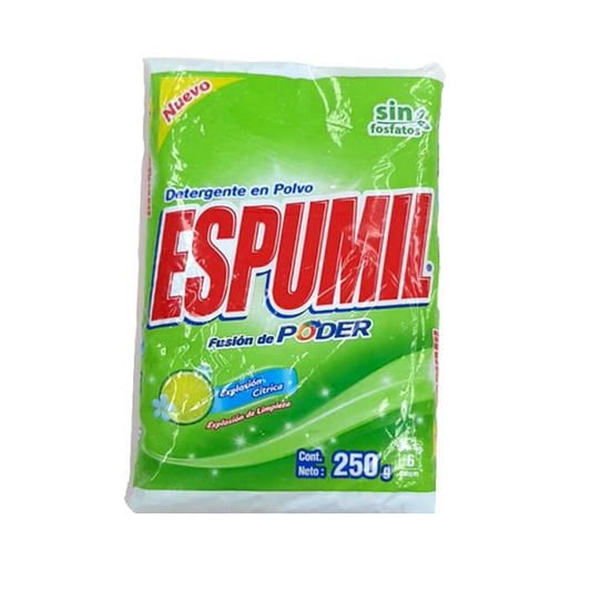 Detergente Espumil 250 g Explosion Citrica para Ropa en Polvo
