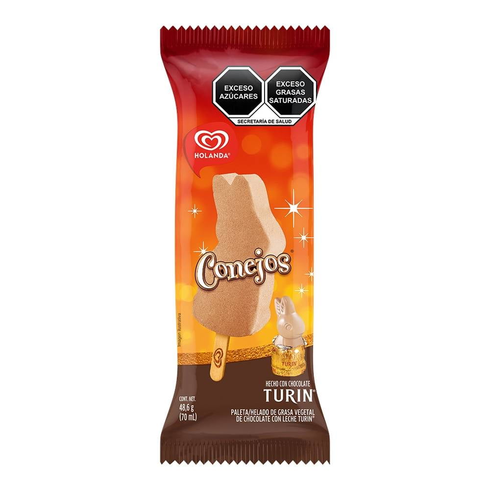 Conejos Turin  48 G Holanda Paleta Helado