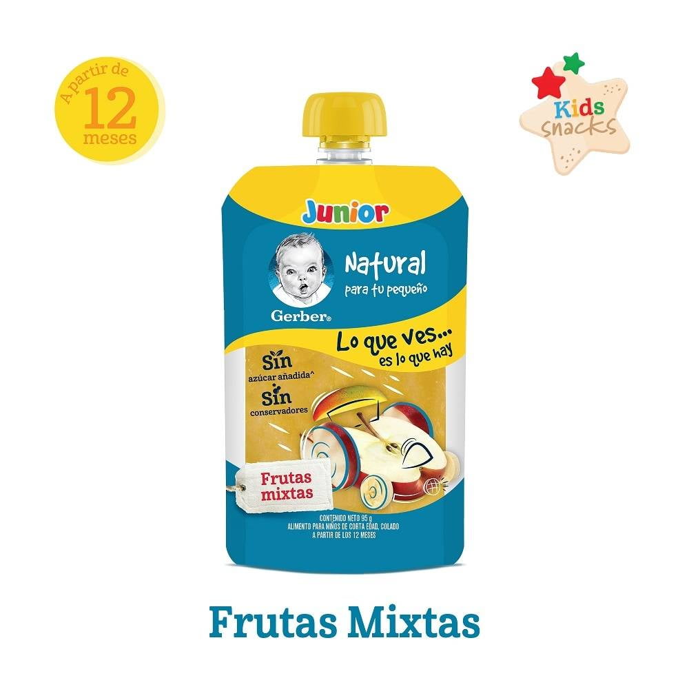 Gerber Junior Alimento Natural de Mango 110 ml para Tu Bebé