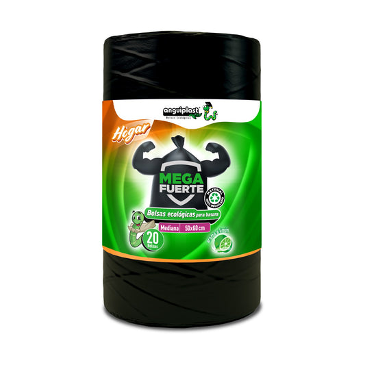 Bolsas Mediana Mega Fuerte 20 Pz