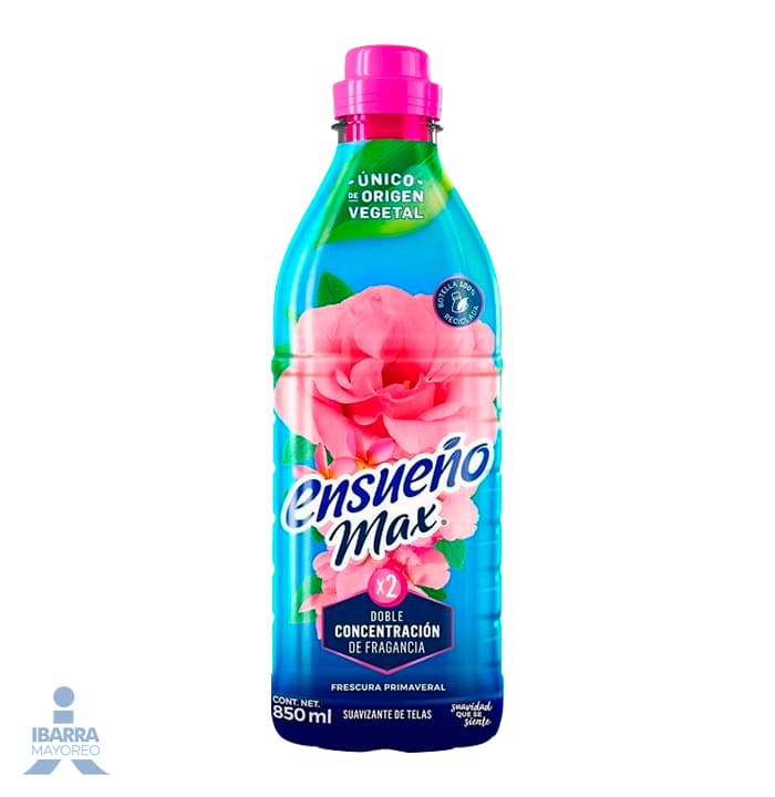 Ensueño Max 850 ml Frescura Primaveral Suavizante
