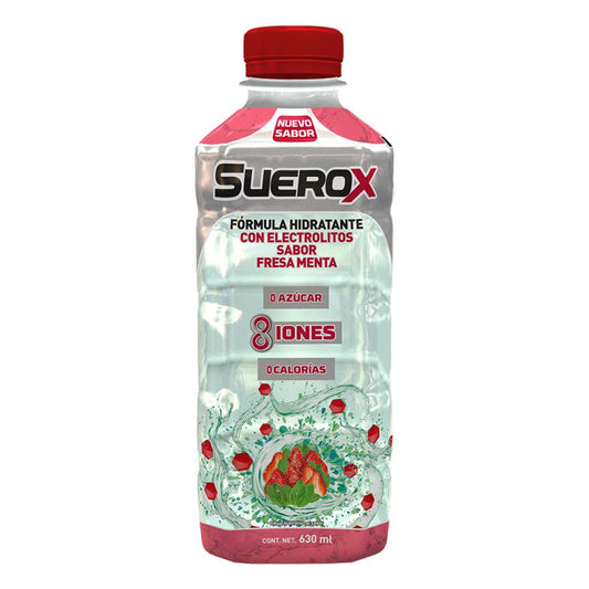Suerox Sabor Fresa Menta 630 Ml Formula Rehidratante