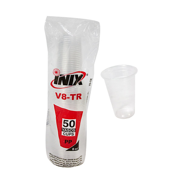 Unix V8-Tr # 8 Oz Vaso Dde 50 Pz