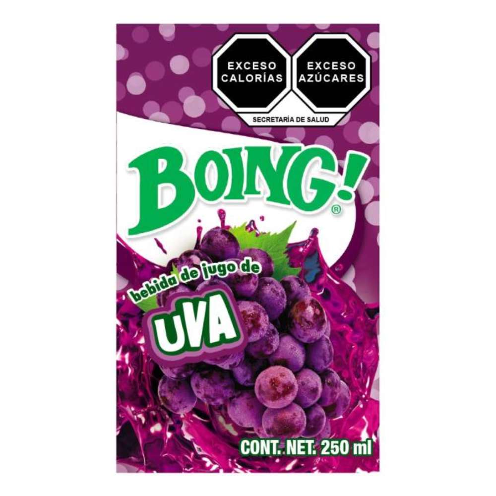 Boing Jugo De Uva 250 Ml Cajita