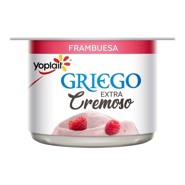 Griego Extra Cremoso Sabor Frambuesa 120 g Yoplait