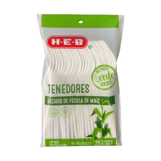 Tenedor Grande Bio Sanix 25 Pz