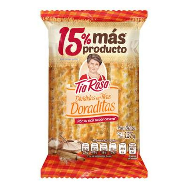 Tiras Doraditas 127 G Tia Rosa