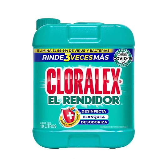 Cloralex El Rendidor 10 L Blanqueador