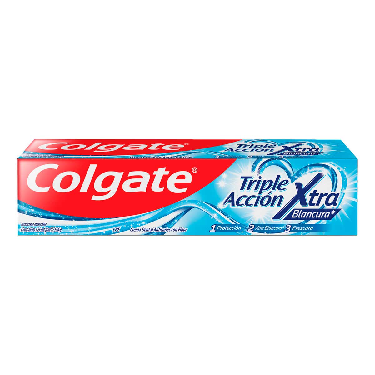 Pasta Colgate Triple Accion Xtra Blancura 125 ml