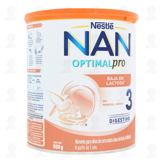 Nan 3 Optimal Pro 800 g Nestle Leche en Polvo