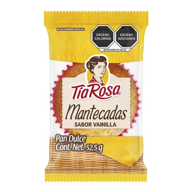 Mantecada Sabor Vainilla 52 g Tia Rosa