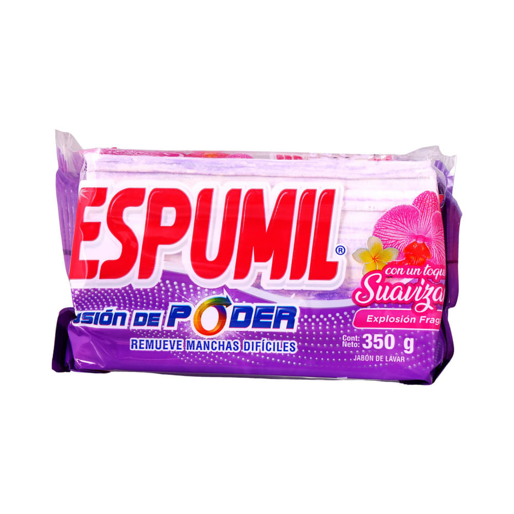 Jabón en Barra Espumil 350 g con un Toque de Suavizante